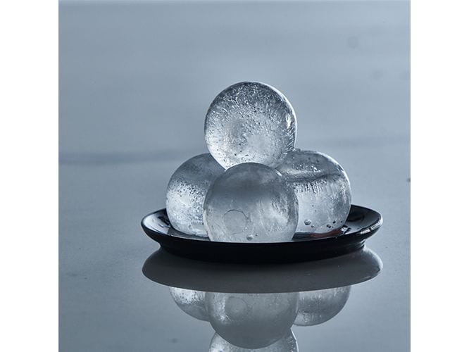 Lurch Eiswürfelform kleine Kugeln Schwarz / Transparent, Ø Ice Former