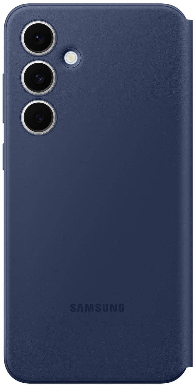 Samsung Galaxy S24 FE Smart View pungetui (blå)
