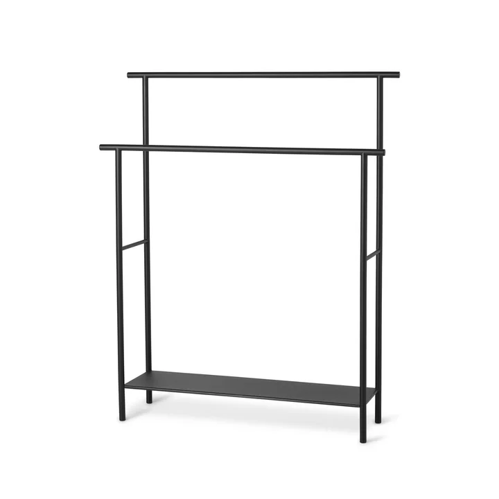 Ferm Living - Dora Handtuchhalter, schwarz