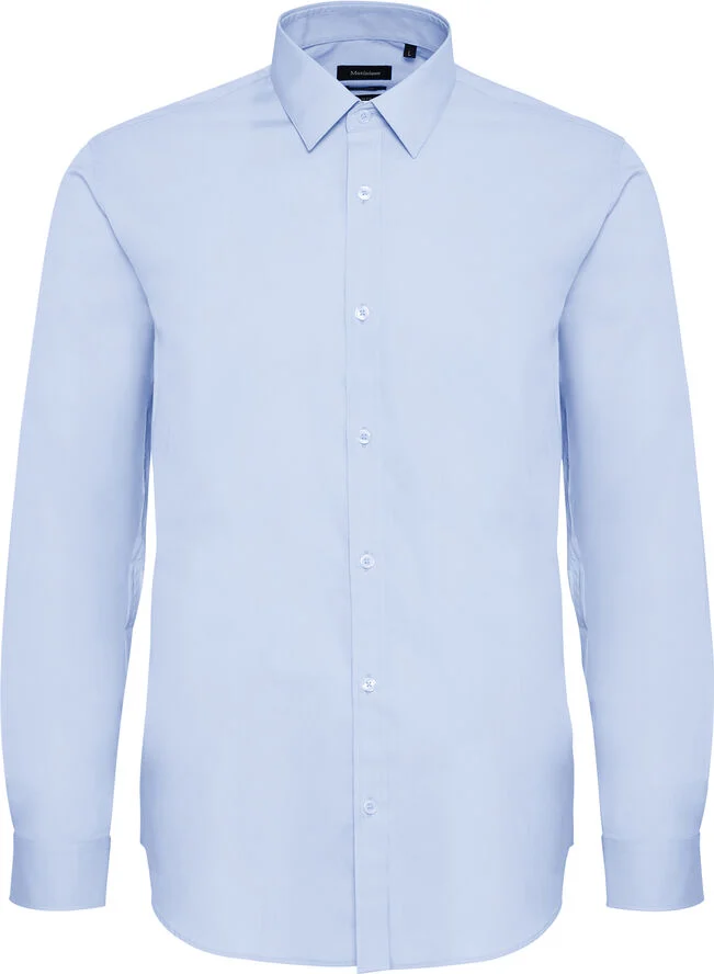 Matinique Robo N New Stretch Poplin Skjorte Blå