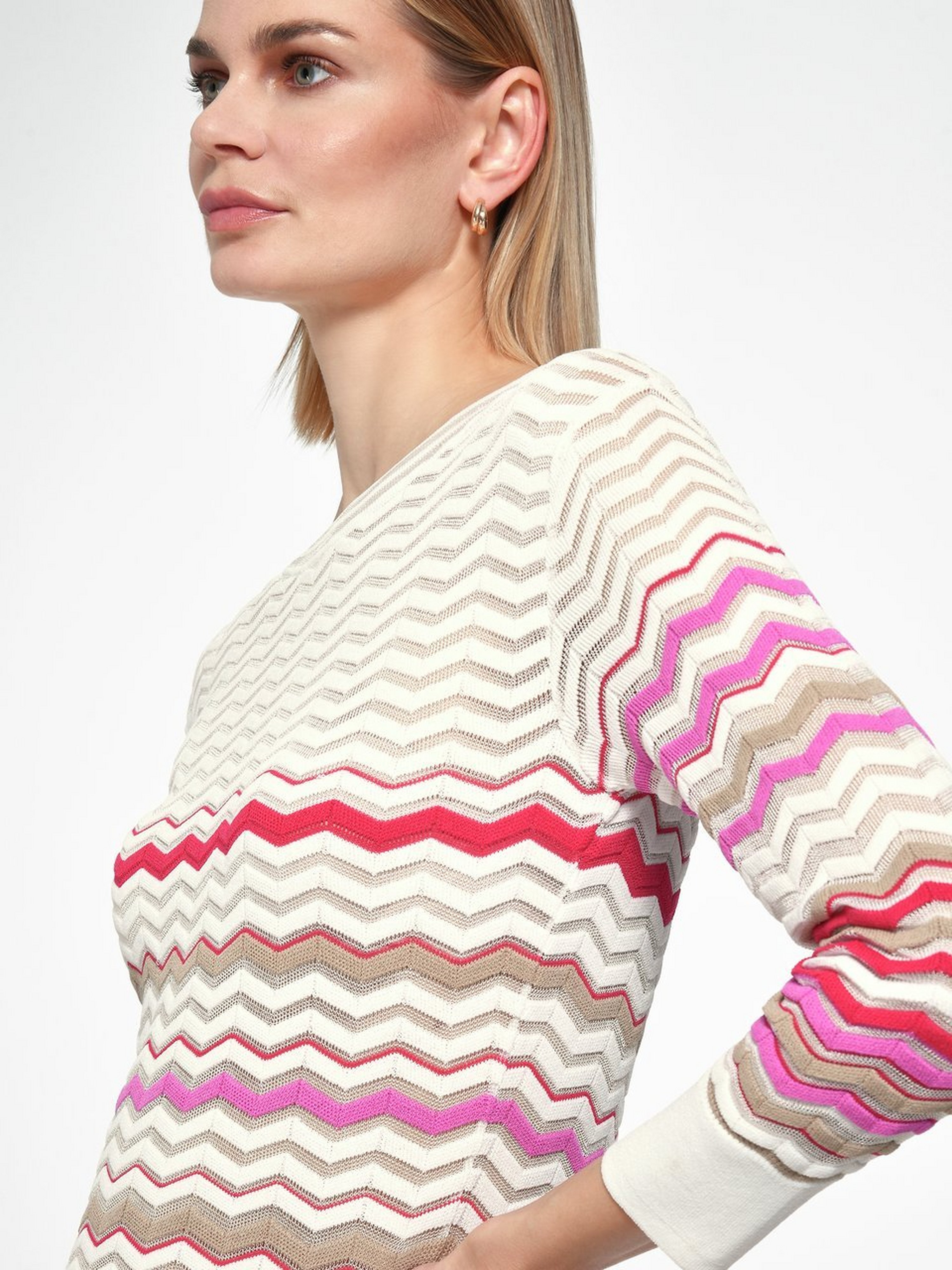 Strickkleid mit 3/4-Arm
