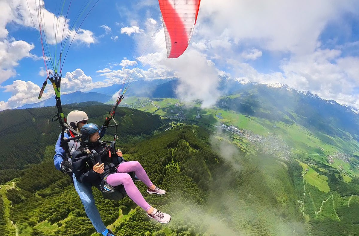 Gleitschirmtandemflug Kaprun