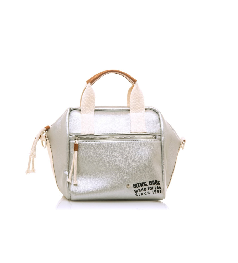 Bolsa Mustang Silver Nero