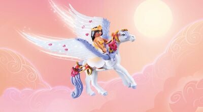 Playmobil 71361 Princess Magic Byggesett Himmelsk Pegasus med Regnbue