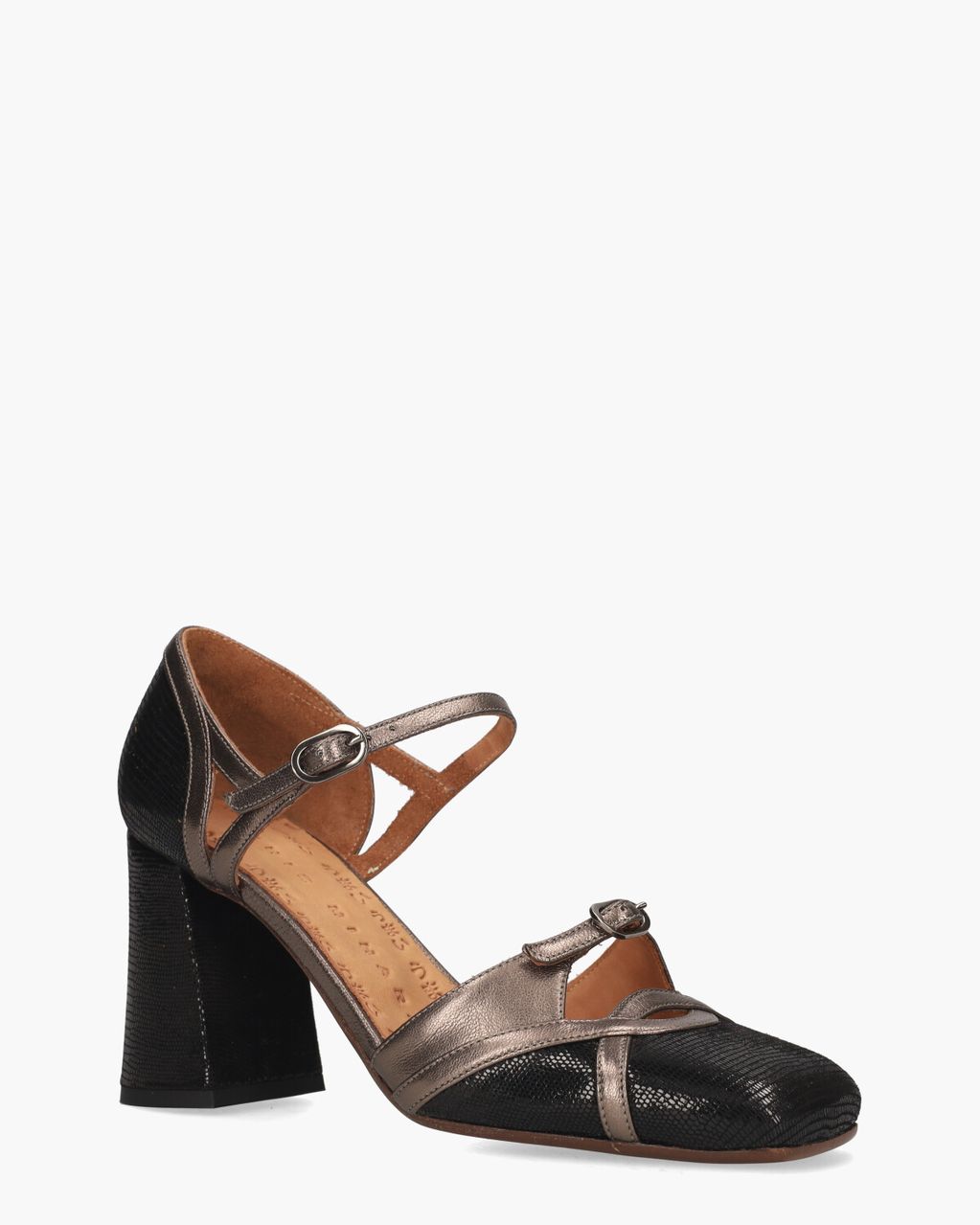 Chie Mihara Obindi Zwart/Brons Damespumps
