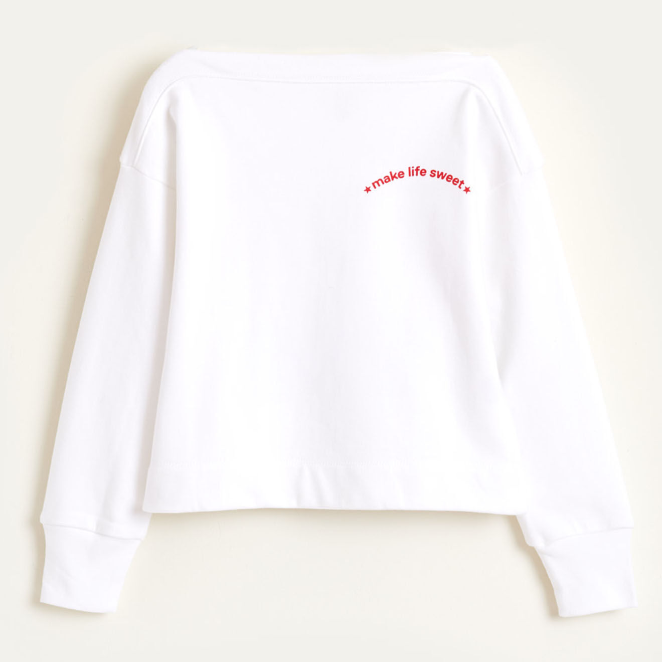 Bellerose Sweat Biba en Coton blanc