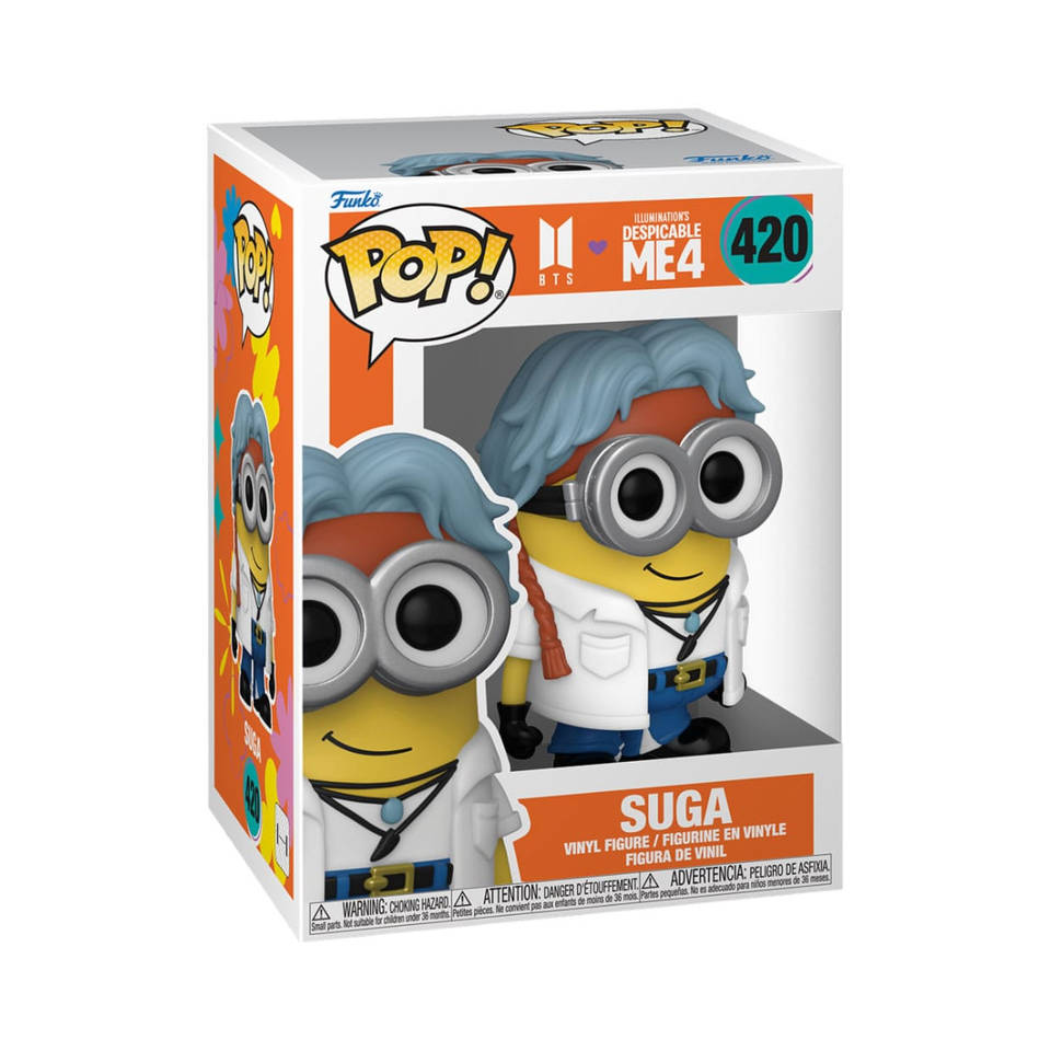 Funko Pop! figuur BTS x Verschrikkelijke Ikke 4 Suga