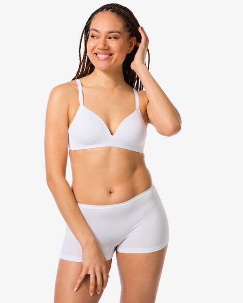 boxer femme blanc