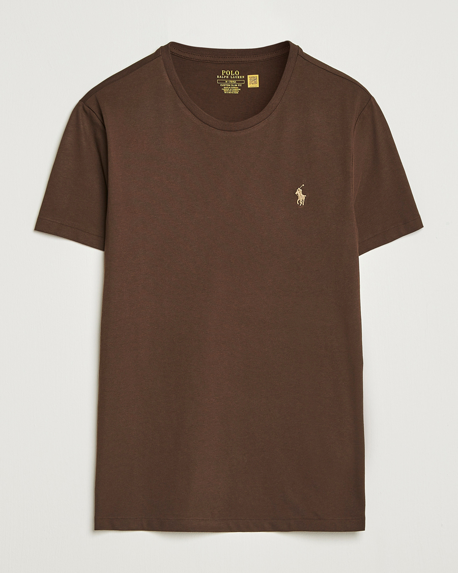 Polo Ralph Lauren Crew Neck T-Shirt Nutmeg Brown