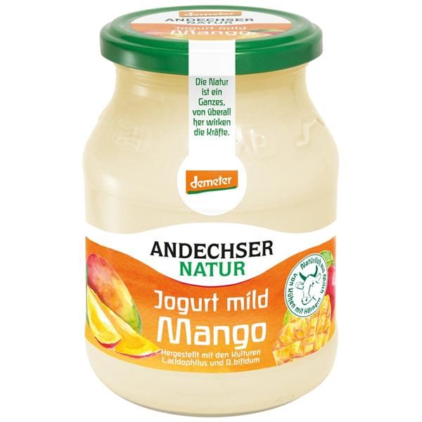 Andechser Iogurte Manga 3,8% M.G Bio Demeter 500G
