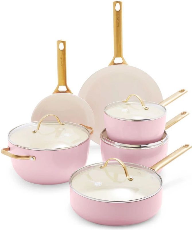 Greenpan - Padova Reserve - Pannenset - Blush Pink - 10-delig