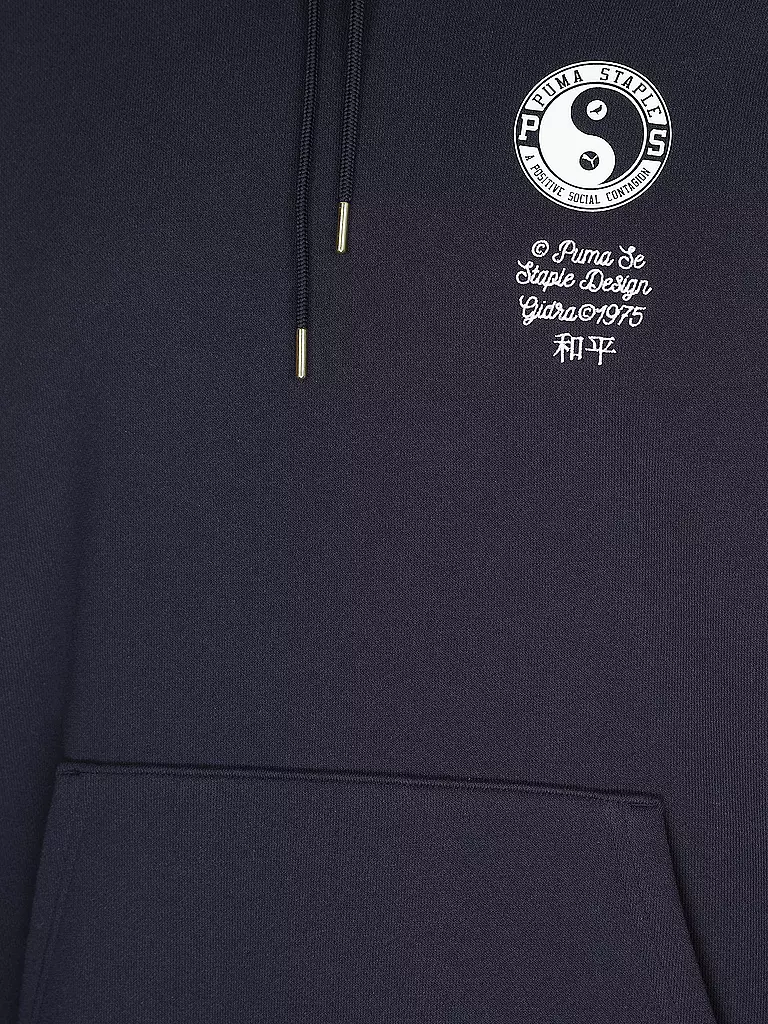 PUMA Kapuzensweater - Hoodie PUMA X STAPLE dunkelblau