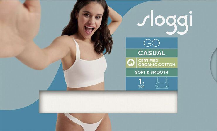 Sloggi sloggi GO Casual Top Silk white