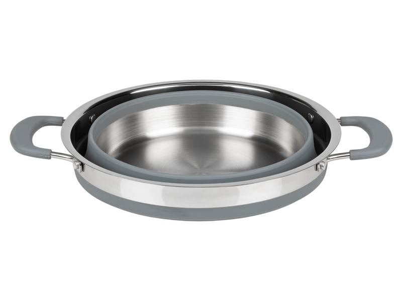 KOOR Kochtopf faltbar, 3 L Praktischer Outdoor-Kochtopf