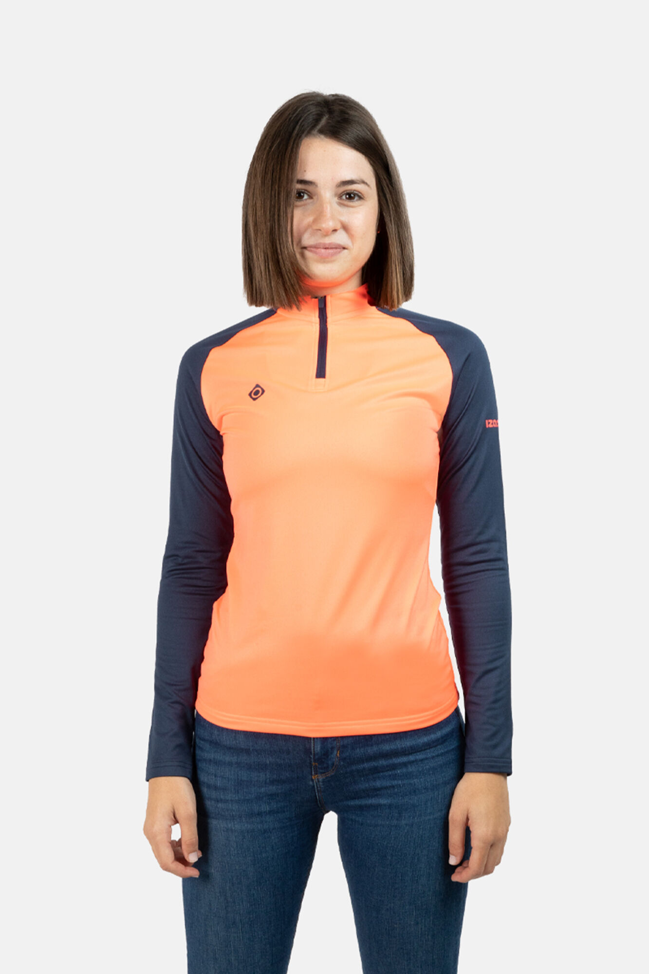 Camiseta de manga comprida Indus - Coral