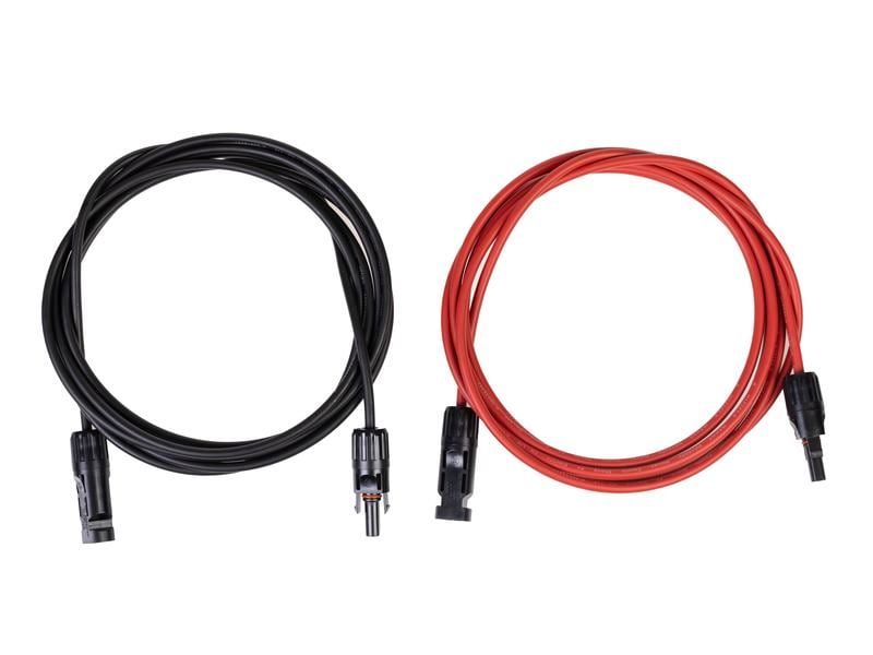 FURBER.power Solarkabel 4 mm² FC4, Set, 3 m Anschlusskabel (MC4-kompatibel) für Solarpanels