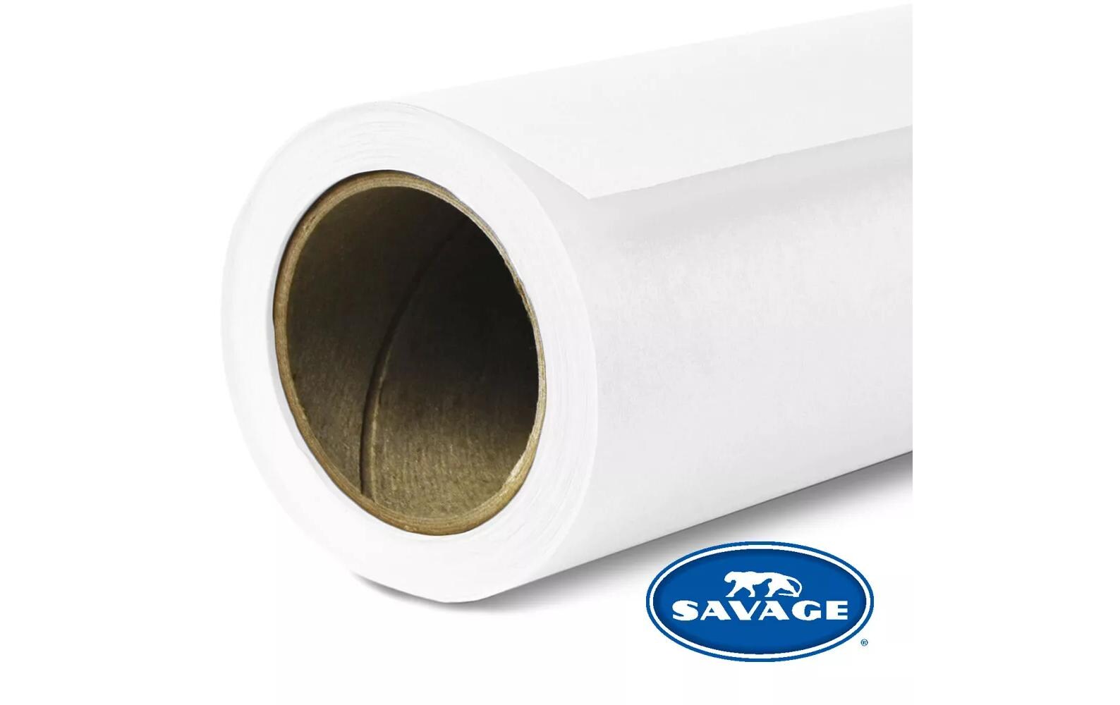 Hintergrund Papier 2.72 x 11m Pure White<br>Das Hintergrundpapier von Savage
