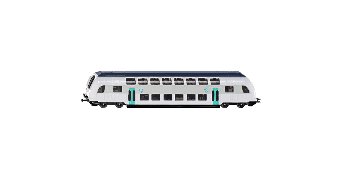 SIKUSuper - Dubbeldekker trein Modelvoertuig  (Schaal 1:87)