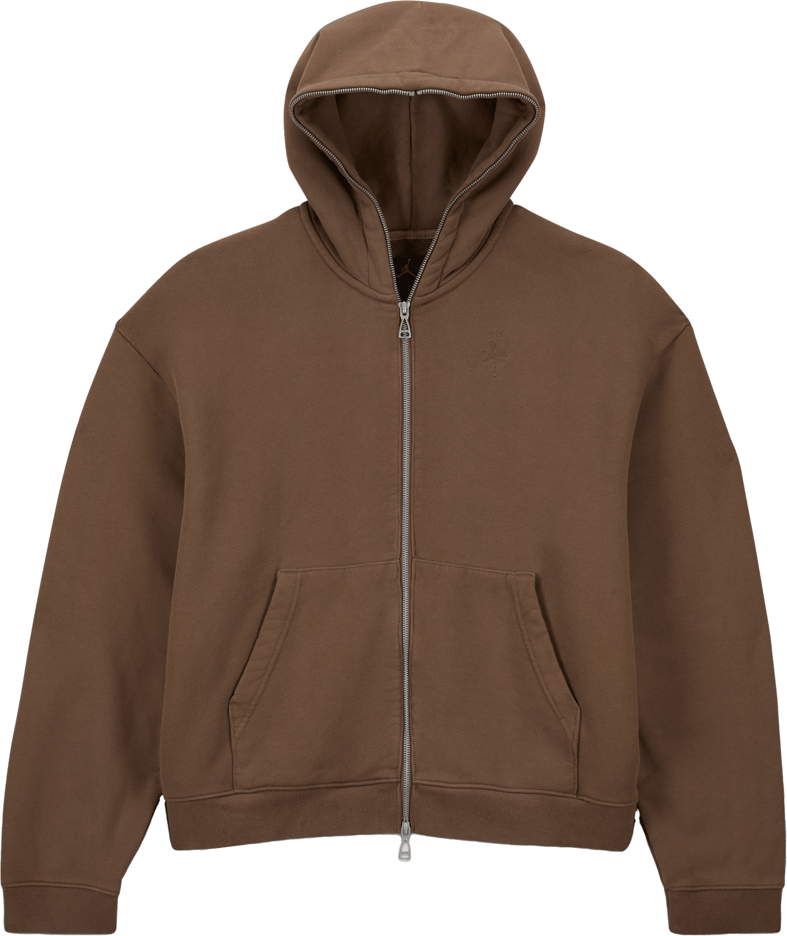Jordan X Travis Scott Kapuzenjacke Braun F275