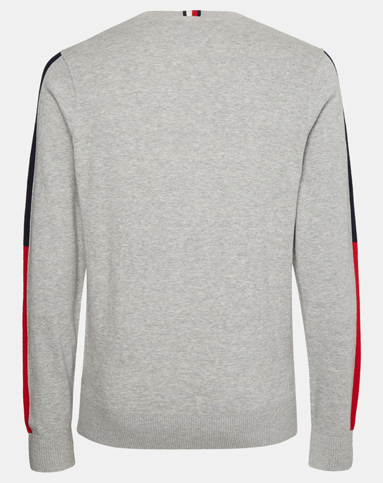 Tommy Hilfiger Sweat Colourblock col rond gris