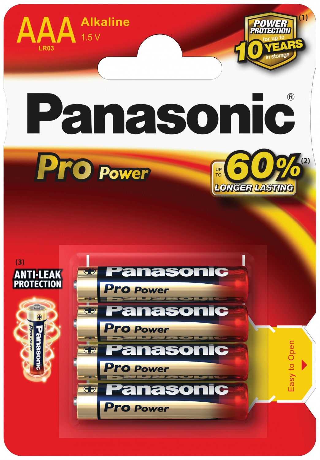Pro Power 4x LR03 / AAA Batterien