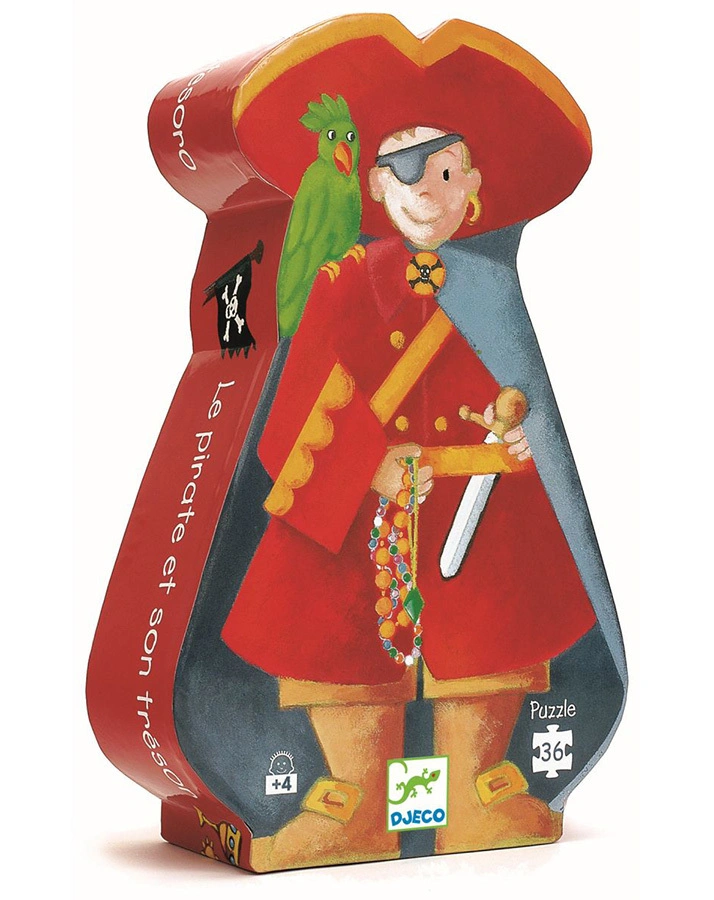 Puzzle PIRATE 36-teilig in bunt