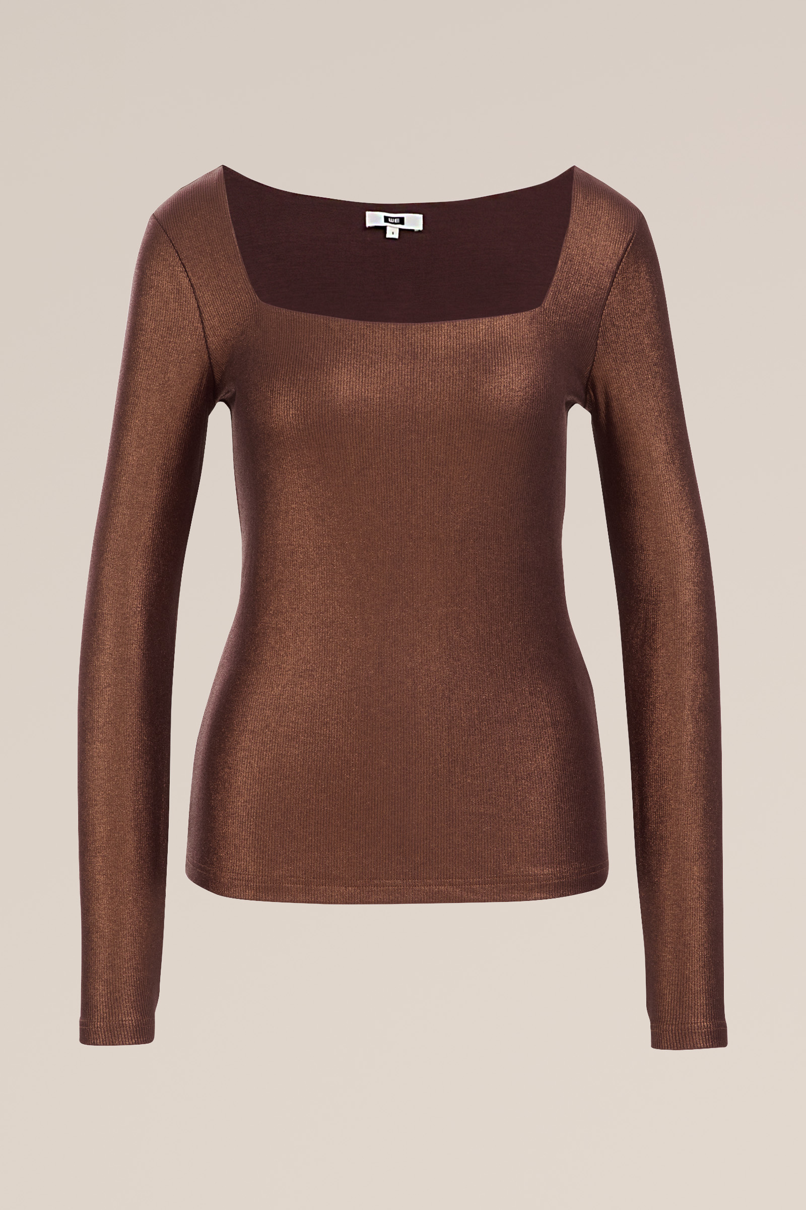metallic top WE Fashion Brons