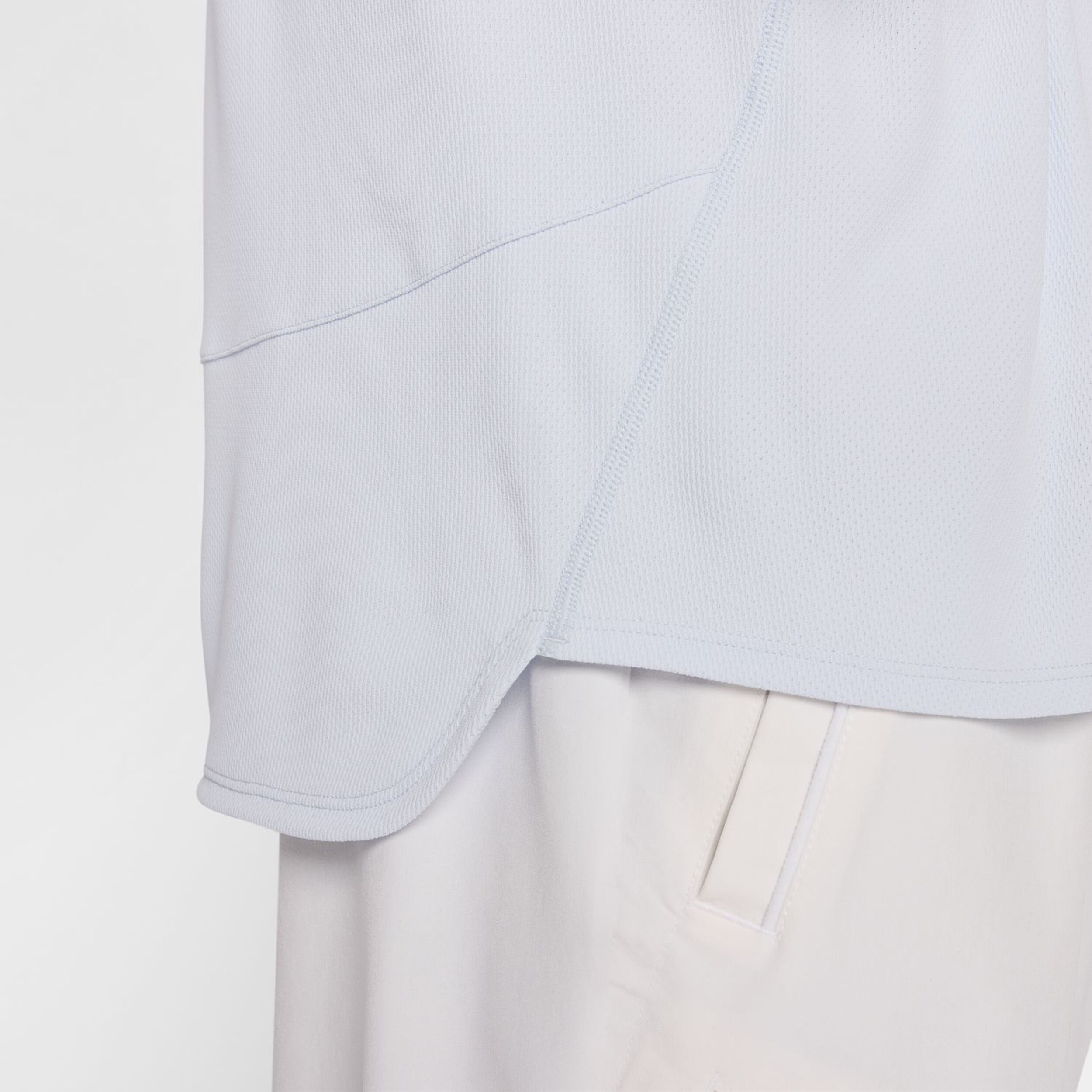 Nike Court Dri-Fit Advantage Slam Polo Hommes - Gris Clair