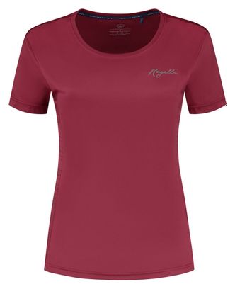 Maillot Manches Courtes Rogelli Core Rouge Femme