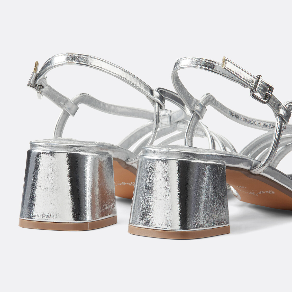 PEPE JEANS<br>Sandálias Zoe com salto metálico