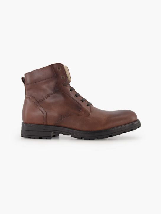 AM SHOE Schnür-Stiefelette Braun