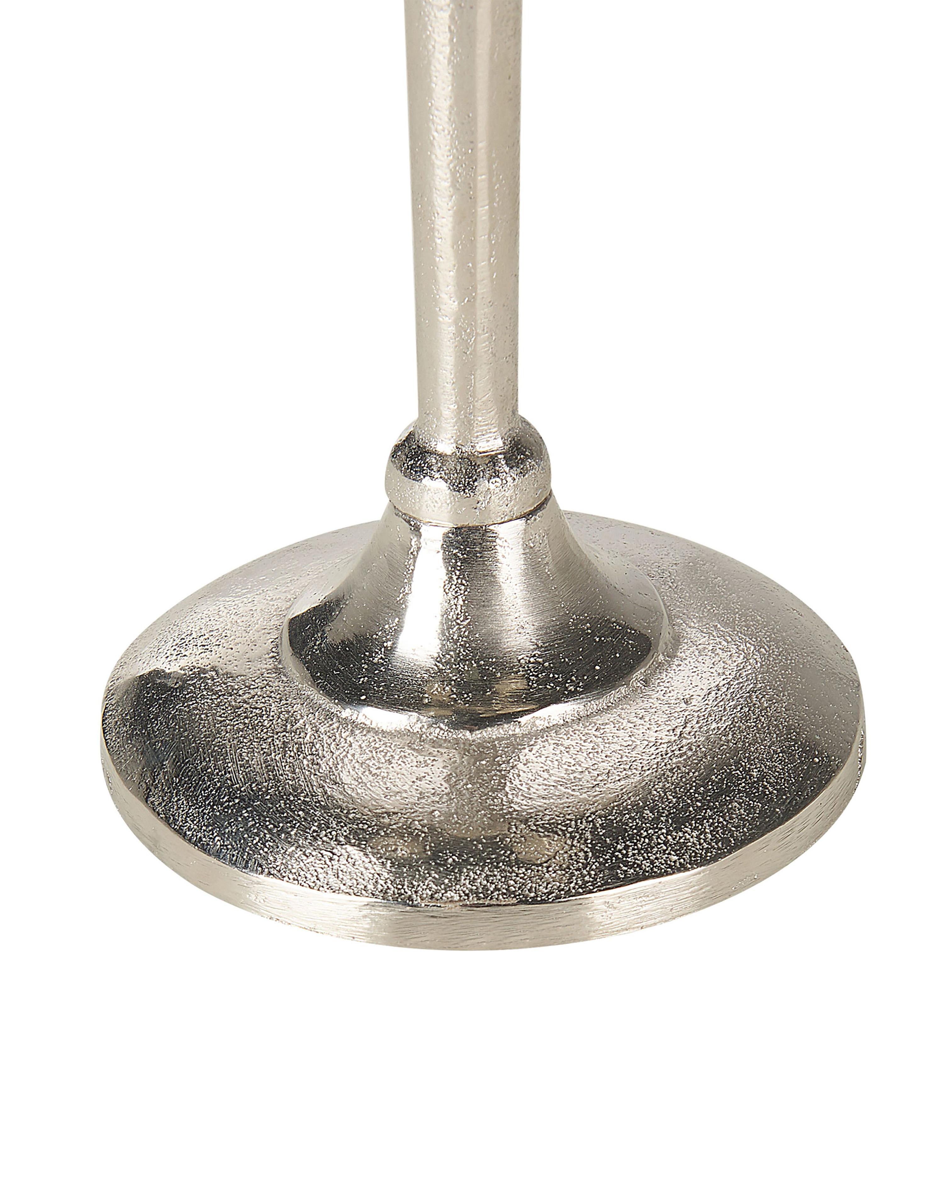 Kaarshouder PETRA Metaal 35 cm Zilver
