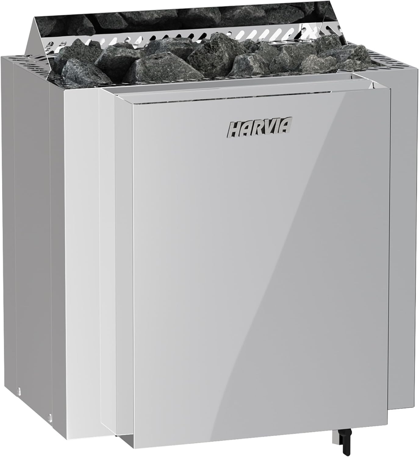 Harvia Qubic Combi BQ60S Steel 6 kW Saunaofen mit Verdampfer Verdampferofen