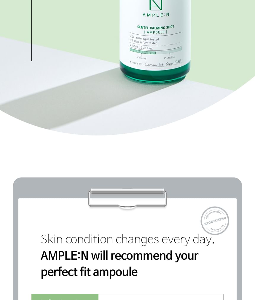 AMPLE: N - Centel Calming Shot Ampoule Jumbo