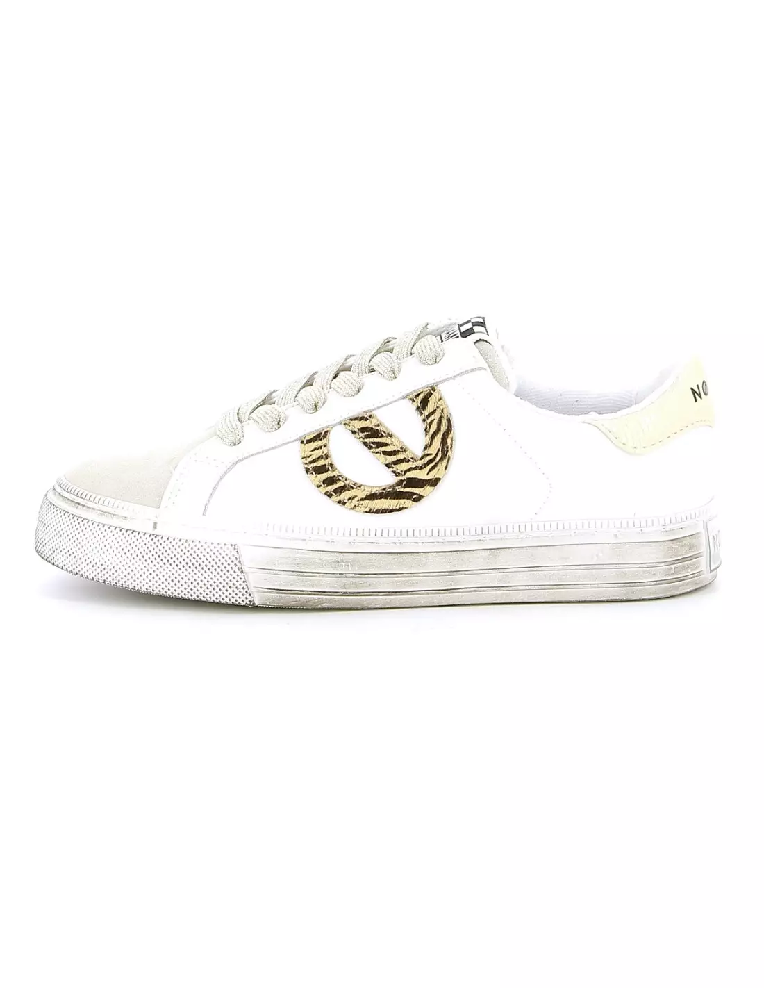 NO NAME STRIKE DISE - Baskets Whitenatural