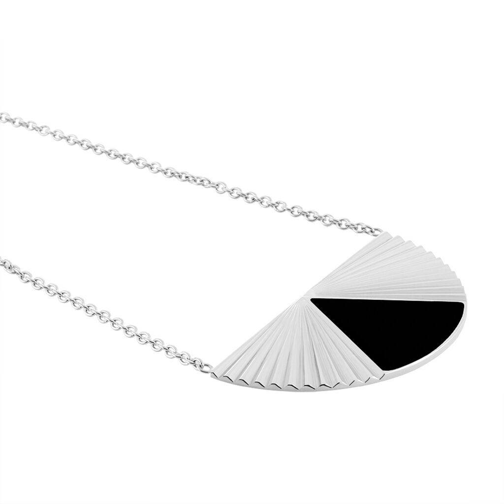 Collier Acier Blanc Sunshine