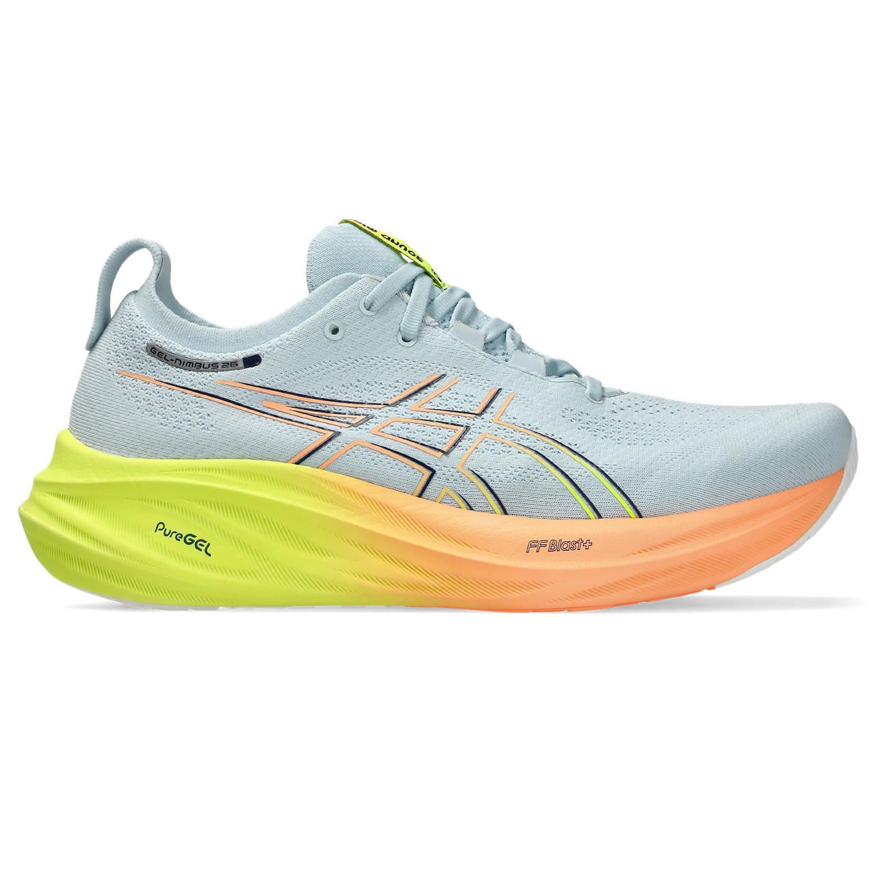 asics gel nimbus 26 paris herre flash yellow black