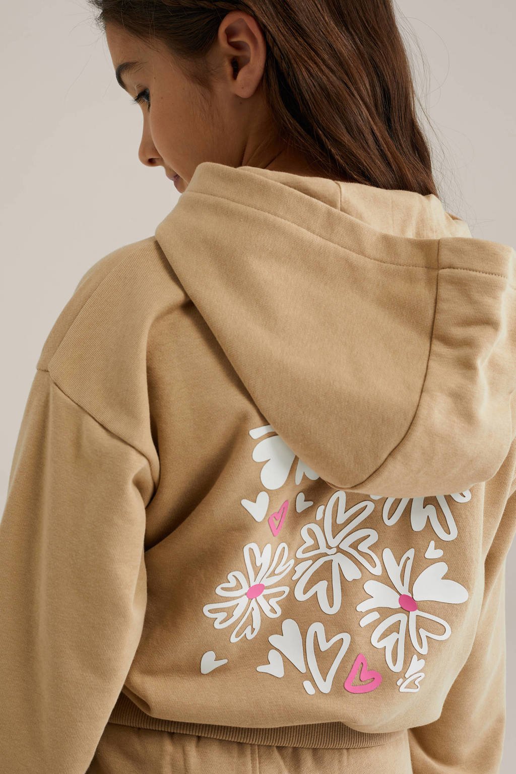 WE Fashion hoodie beige