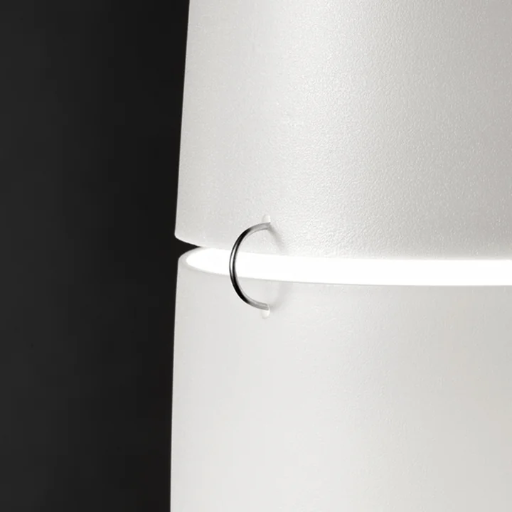 Foscarini - Havana Stehleuchte mit Dimmer, Aluminium / weiss
