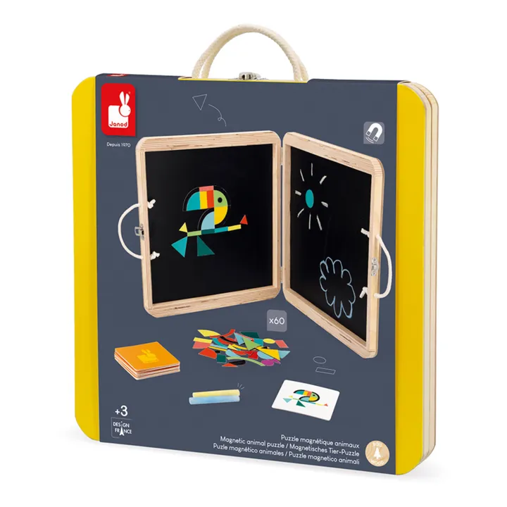 Janod Puzzle magnétique Animaux