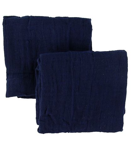 Pippi Baby Spucktücher - 8er-Pack - 65x65 cm - Dress Blues