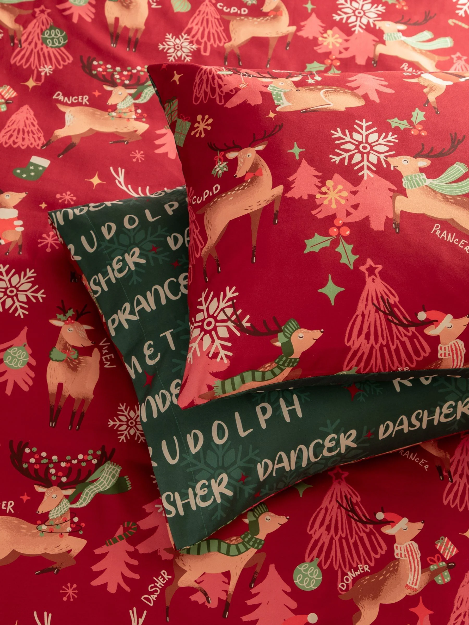 Duvet Day Christmas Sleigh Team Duvet Set