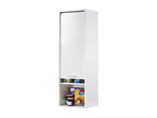 Colonne à rideau de cuisine blanc Couna L 40cm H 124cm Couna