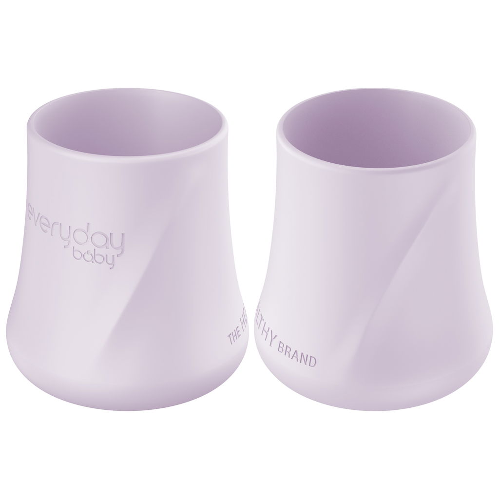 Everyday BabyEveryday Baby   2er Set Trinkbecher light lavender