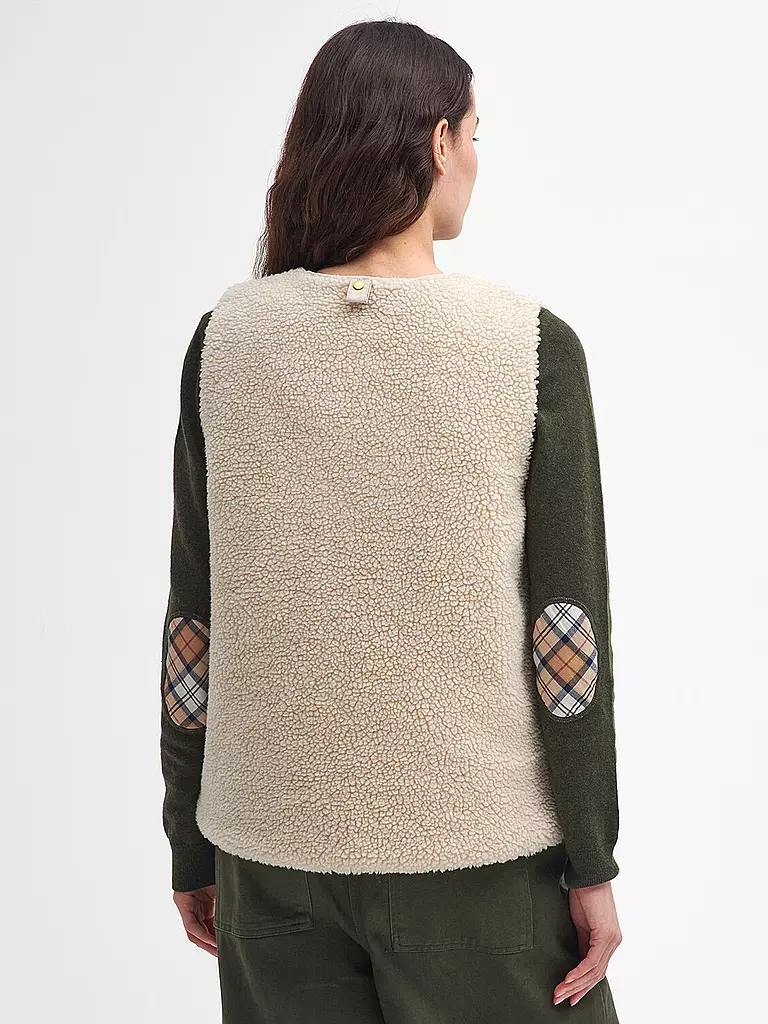BARBOUR Gilet creme
