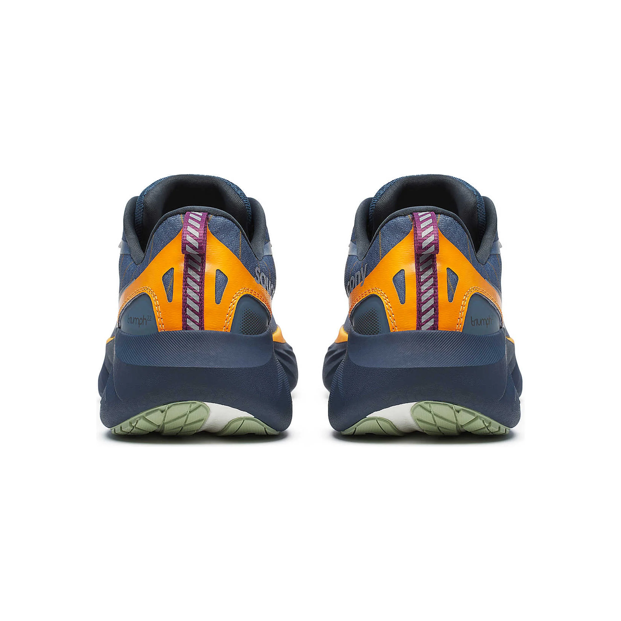 Saucony Triumph 22 GTX Chaussure De Running Sans Stabilisateurs Femmes - Gris , Orange