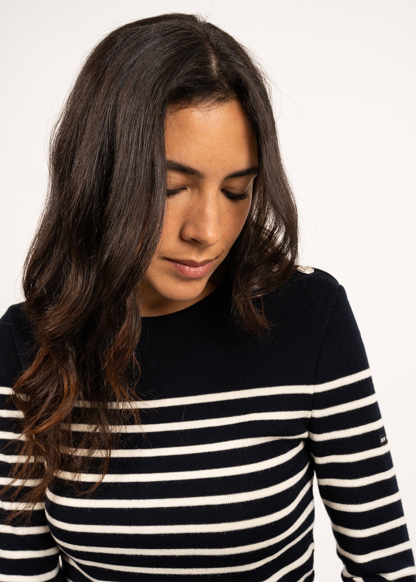 Pull marin rayé Marée
