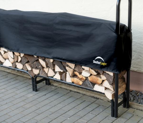 ShelterLogic Stahl-Kaminholzregal