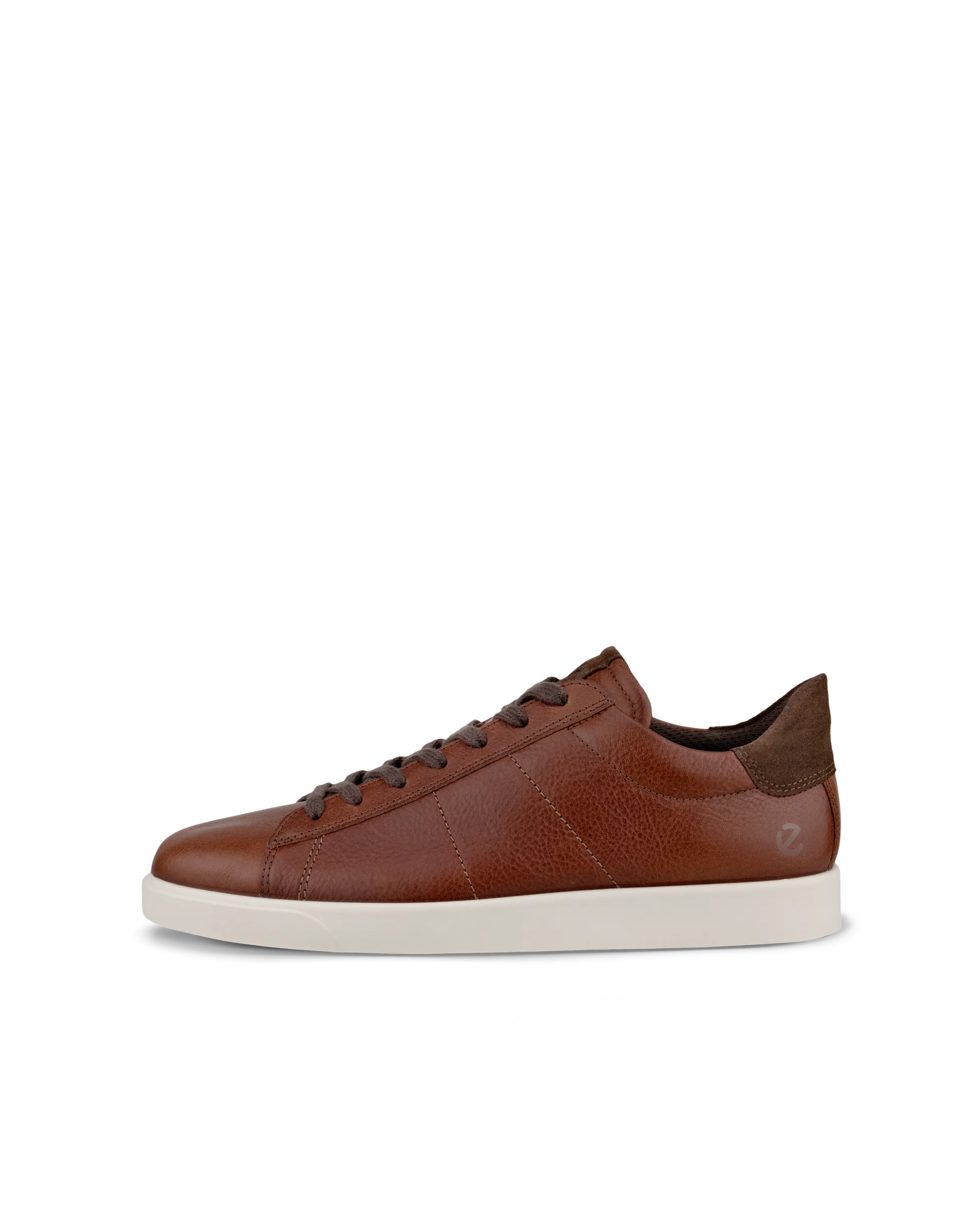 ECCO STREET LITE M Herren Ledersneaker Braun