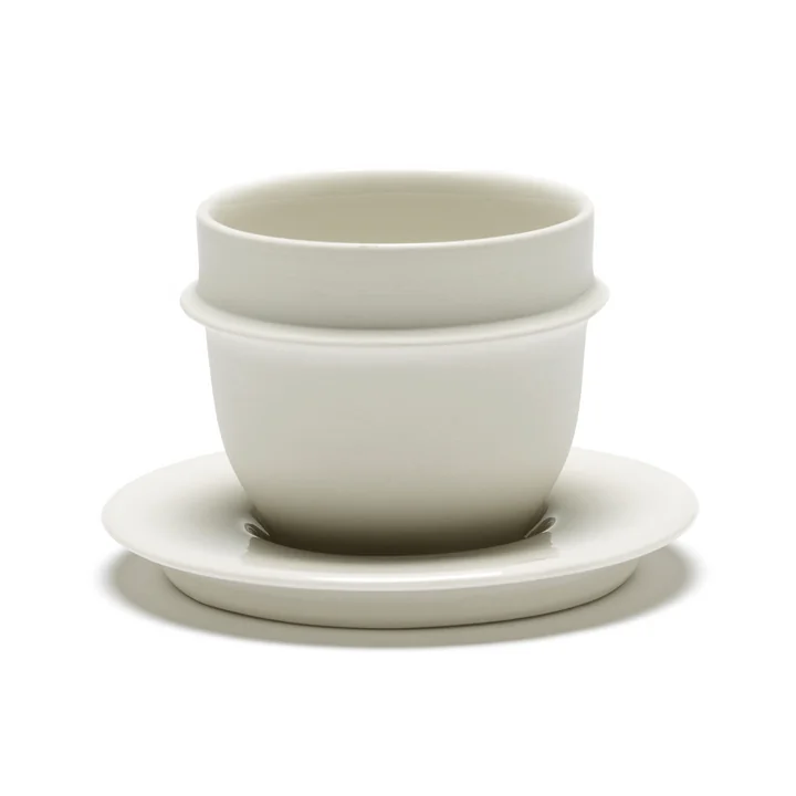 Serax - Dune Espressotasse by Kelly Wearstler, Alabaster / weiss (4er-Set)